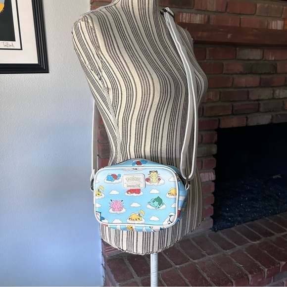 Loungefly x Pokemon Sleepy Clouds Crossbody Purse - Picture 6 of 8